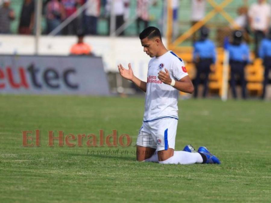 La final de ida entre Motagua y Olimpia en 10 imágenes