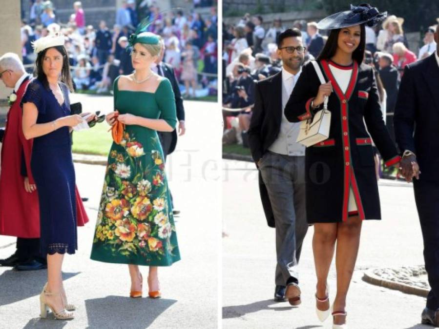 Los lujosos vestidos de los invitados a la boda real entre Harry y Meghan Markle