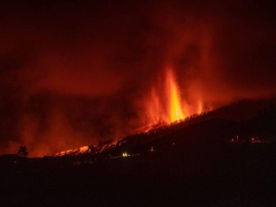 Destrucción y zozobra: las imágenes que dejó la erupción del volcán Cumbre Vieja