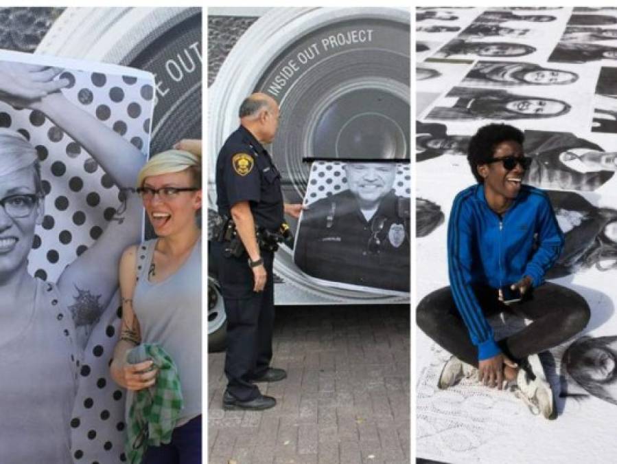 Fotografías con los rostros de dreamers son pegadas en varias ciudades de Estados Unidos