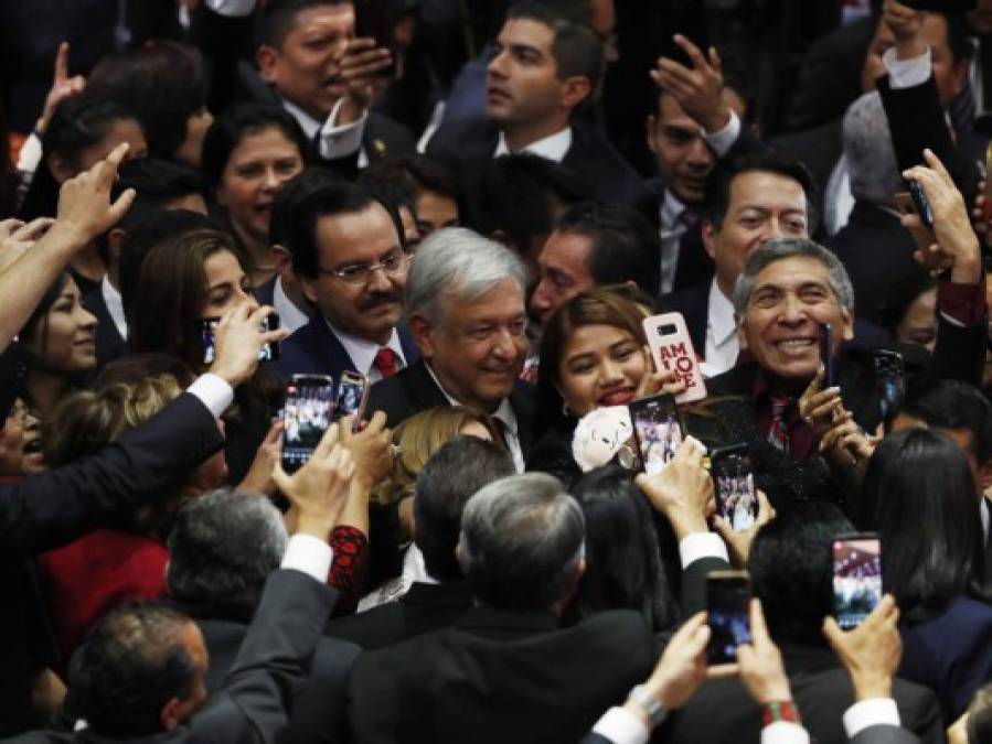 FOTOS: La toma de posesión de Andrés Manuel López Obrador como nuevo presidente de México