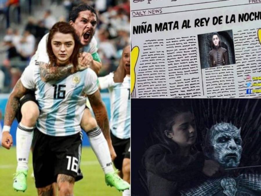 Arya Stark protagoniza los memes que dejó el capítulo 3 de la temporada 8 de Game Of Thrones