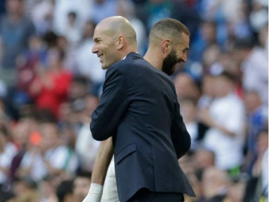 FOTOS: Las reacciones de Zinedine Zidane tras la victoria del Real Madrid ante Celta