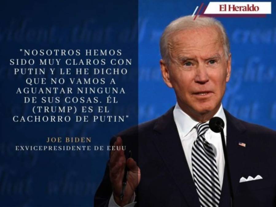 '¿Quieres callarte?': las explosivas frases de Biden contra Trump