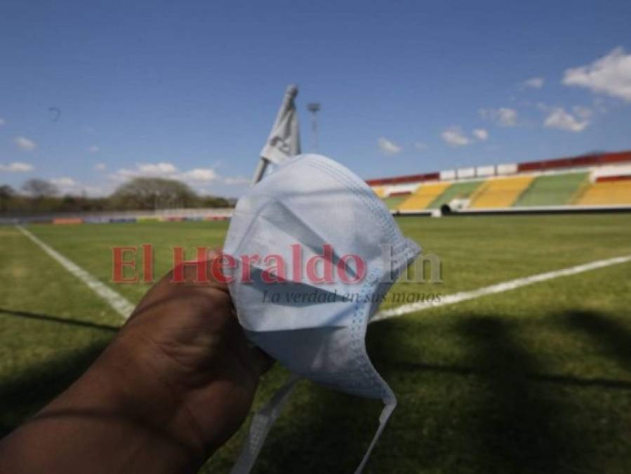 FOTOS: Así luce en estadio Carlos Miranda antes del clásico entre Motagua vs Olimpia