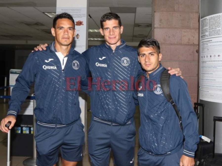 Así fue la salida de Motagua hacia Belice