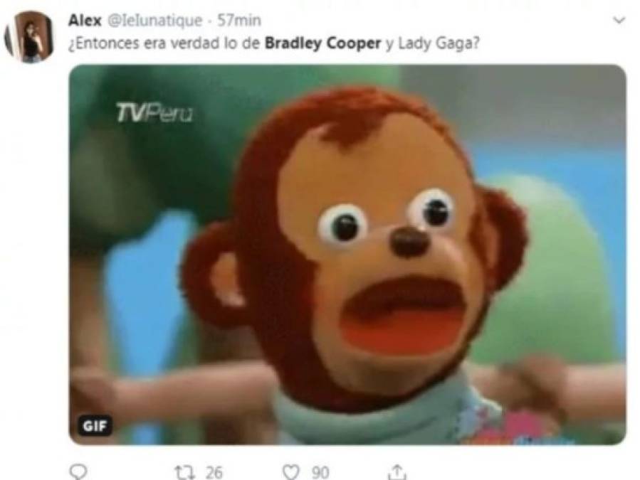 ¿Bradley Cooper y Lady Gaga viven juntos? Los memes no perdonan