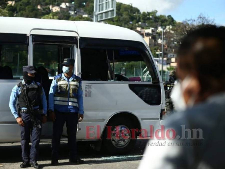 En imágenes: El drama de familiares de conductor asesinado este jueves en la capital  