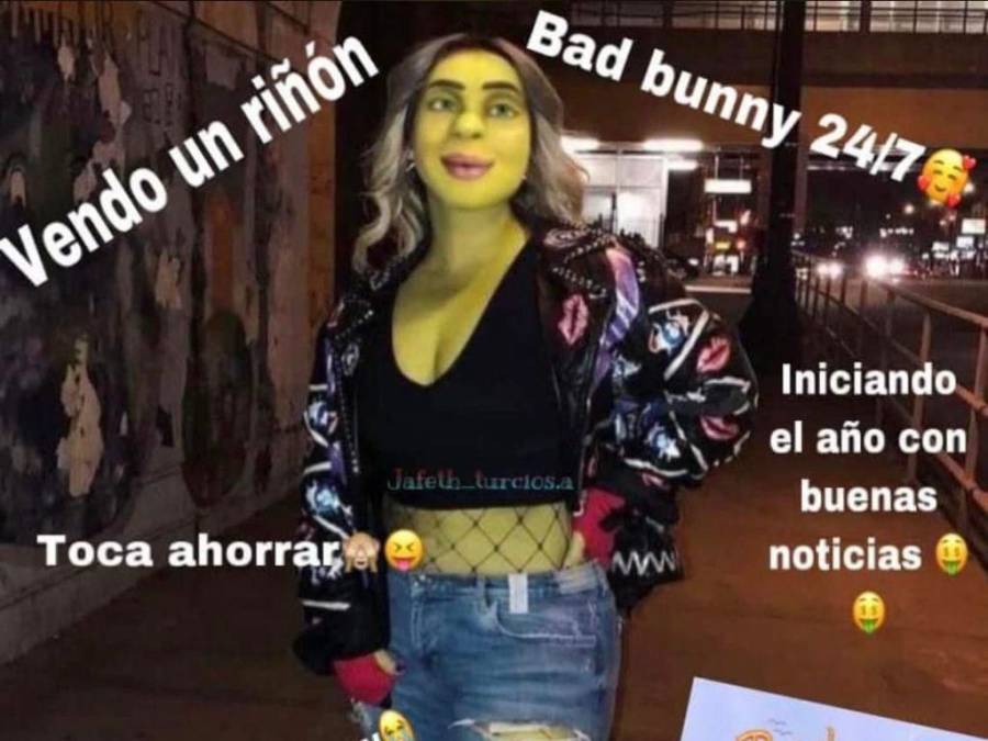 Los memes más divertidos que dejó el anuncio del concierto de Bad Bunny en Honduras