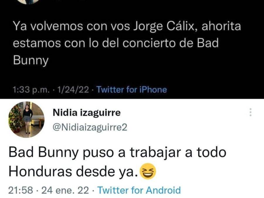 Los memes más divertidos que dejó el anuncio del concierto de Bad Bunny en Honduras