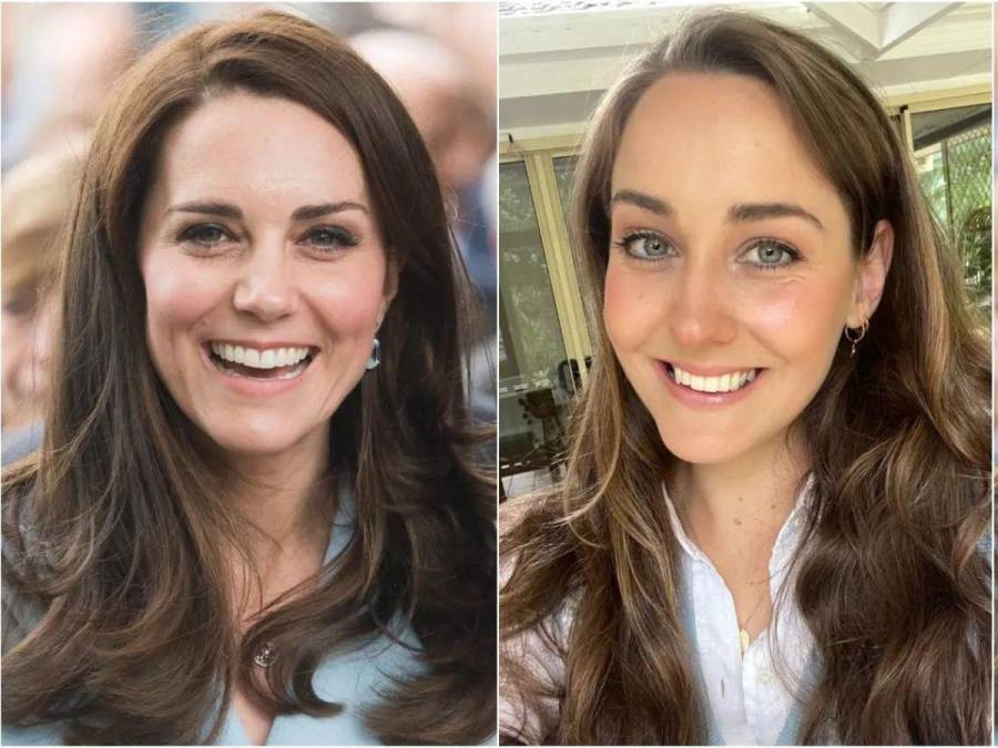 ¿Quién es Brittany Dixon?, la doble australiana de Kate Middleton