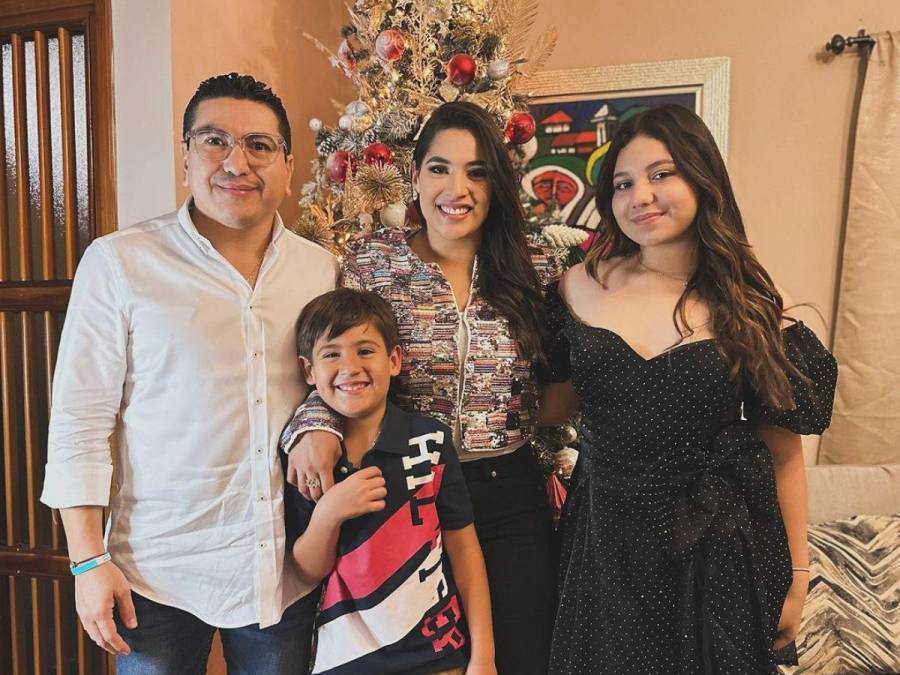 En familia y amor: así celebraron la Navidad estos reconocidos hondureños