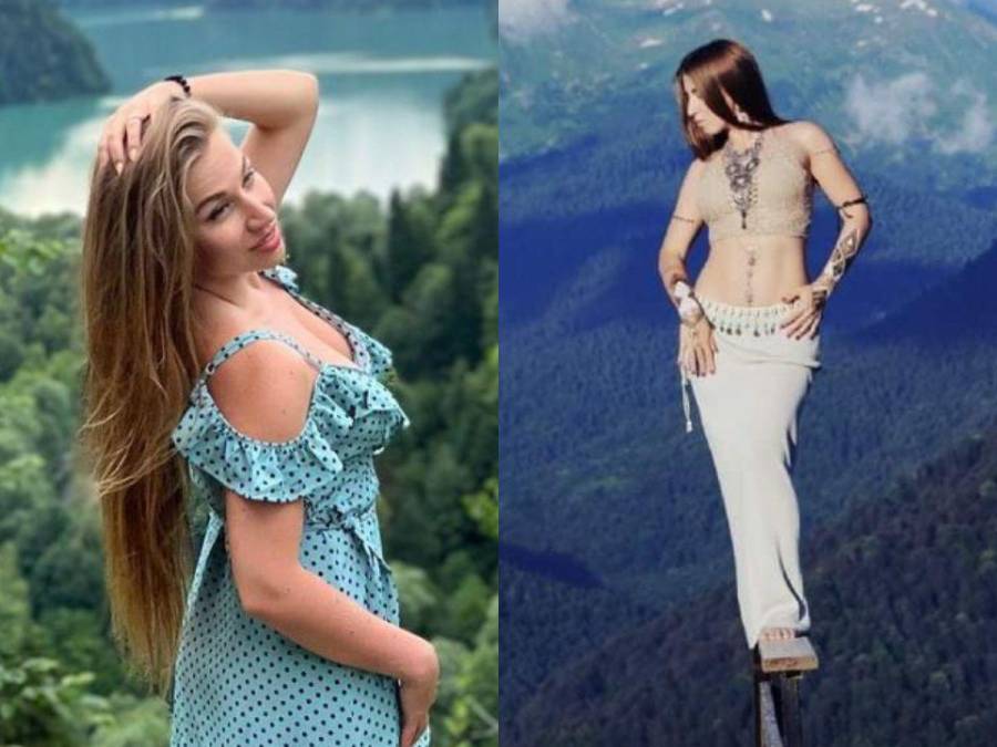 Inessa Polenko, influencer rusa que murió al caer en un precipicio por una “selfie”