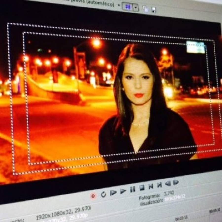 Jaqueline Redondo, la bella presentadora hondureña de noticias