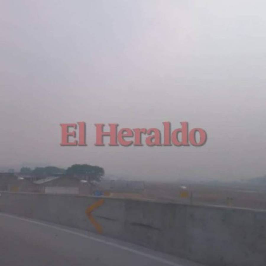 Densa capa de humo cubre Tegucigalpa; componentes tóxicos dañan la salud