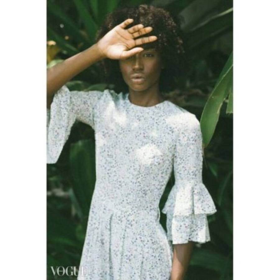 Jackeline Solange Bonilla Martínez deslumbró en Vogue Italia.