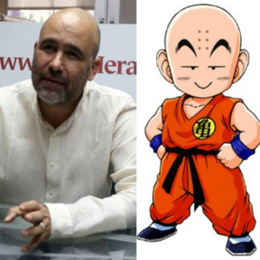 Caricaturas idénticas a famosos personajes hondureños