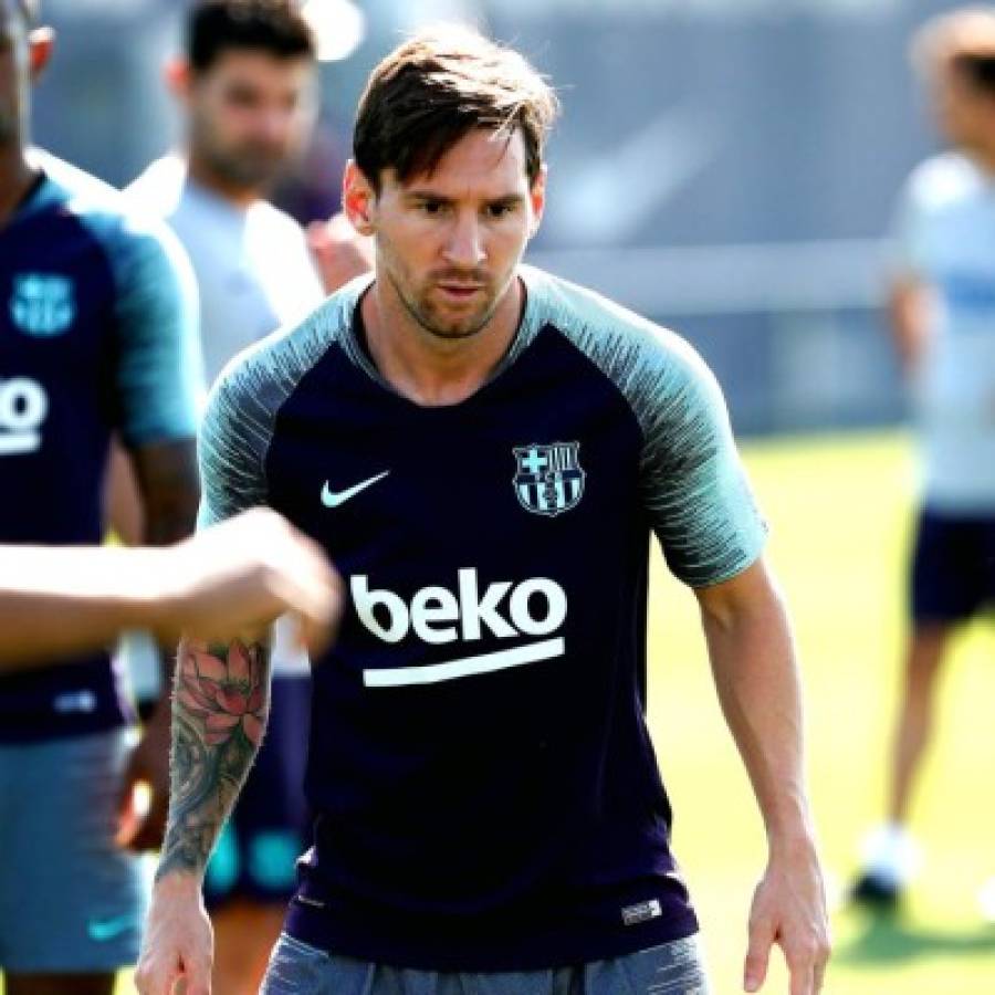 Leo Messi se quita la barba después de dos años y causa furor con su cambio de look