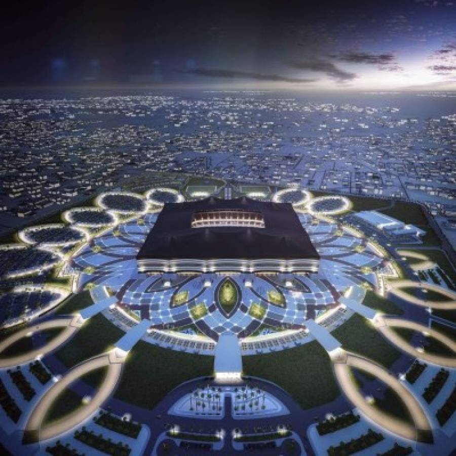 Qatar presenta espectacular estadio para semifinal del Mundial 2022