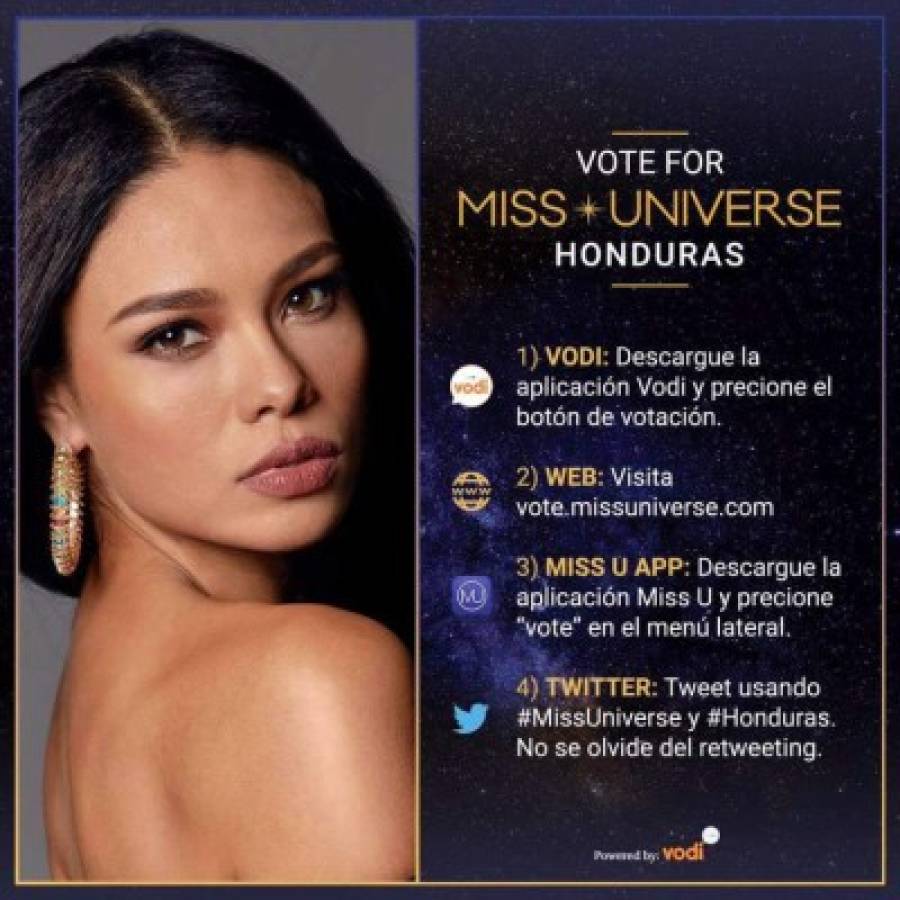 Miss Honduras entre las latinas preferidas de la encuesta de Telemundo