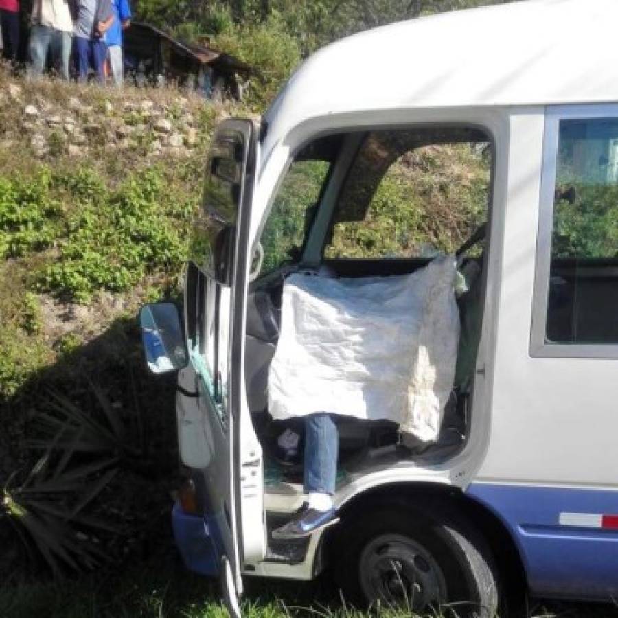 Matan a conductor de 'rapidito' en colonia Villa Vieja de Tegucigalpa