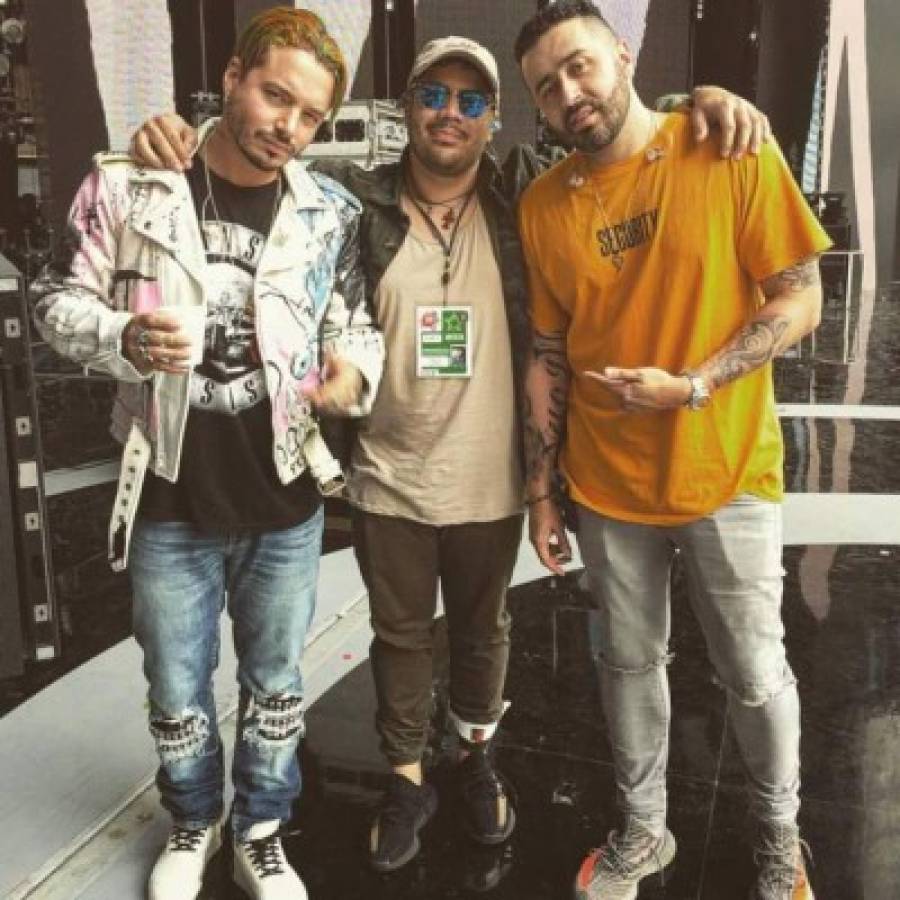 Catracho forma parte de la banda de J Balvin