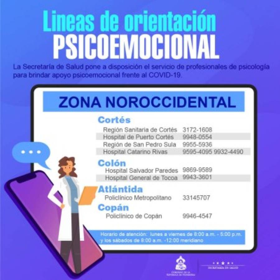 Crean líneas de ayuda psicoemocional para pacientes post-covid