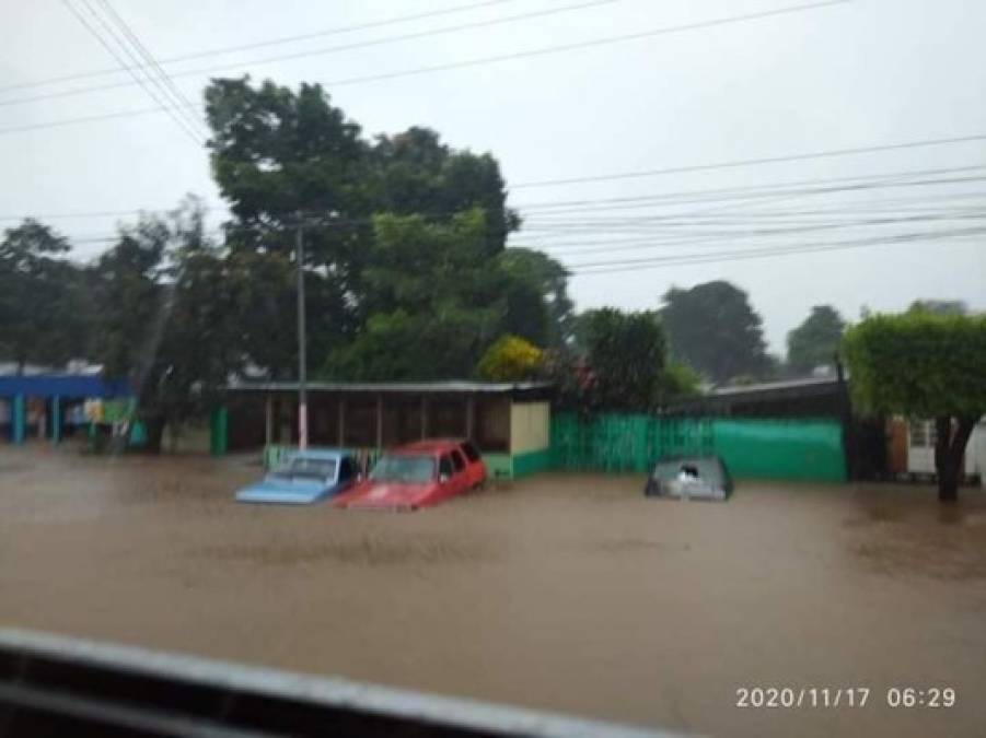 Las imágenes de la devastación que dejó Iota a su paso por Nicaragua