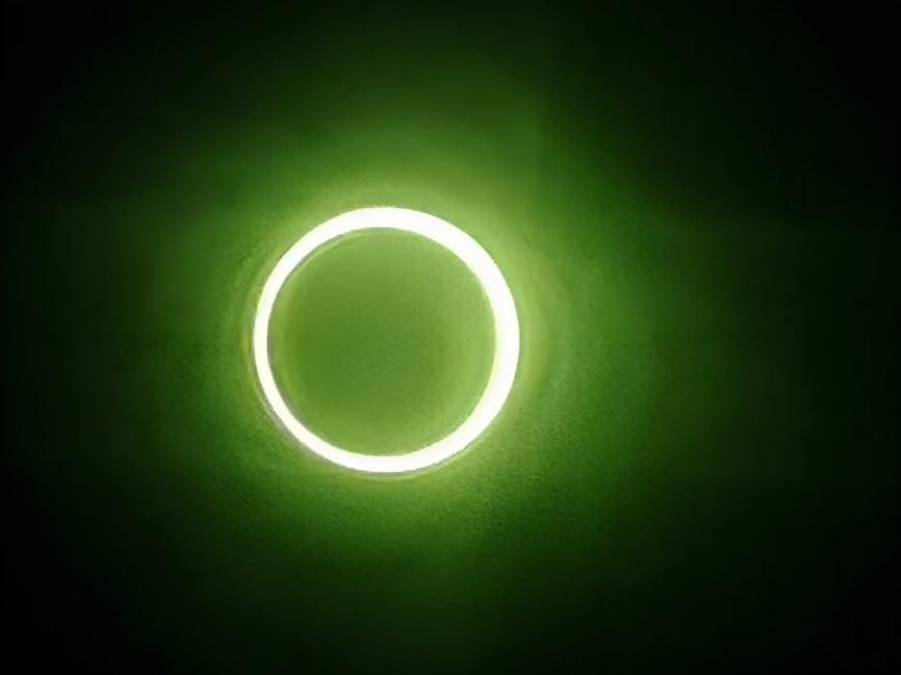 Las imágenes para el recuerdo que dejó el eclipse anular 2023