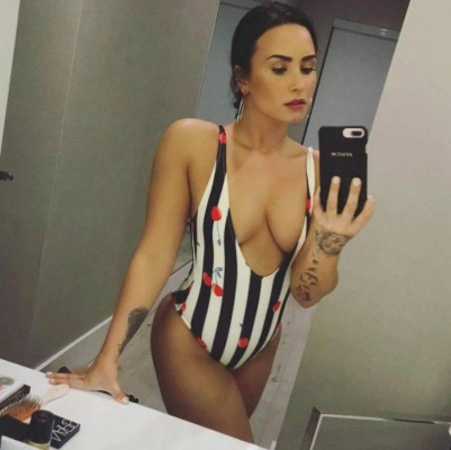 Filtran supuesta foto de Demi Lovato cuando padecía anorexia