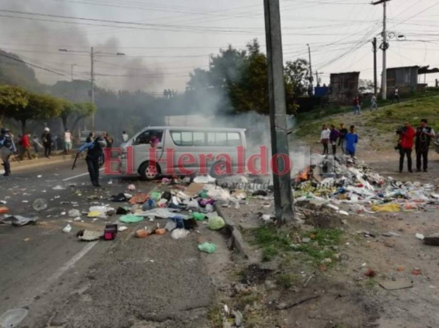 Las primeras imágenes de las protestas a nivel nacional