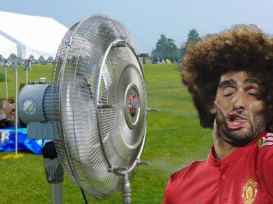 Top 10 de los mejores memes del pelotazo a Fellaini en la Supercopa de Europa