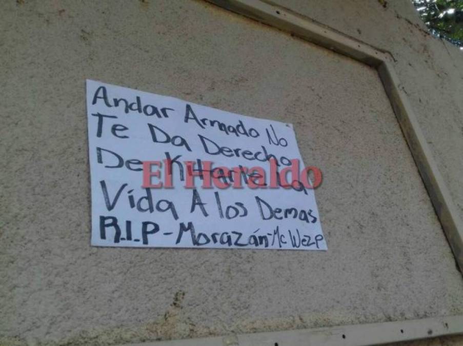 FOTOS: En paredes plasman el amor que sentían por maestro asesinado en el Técnico Honduras