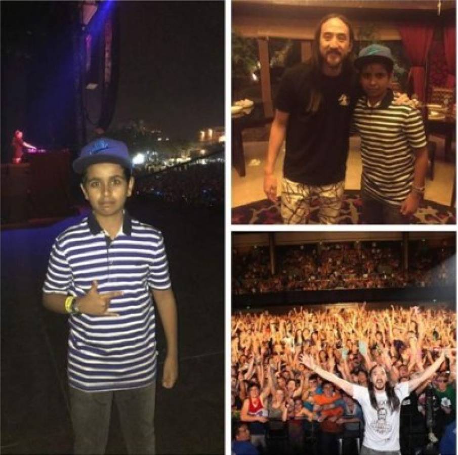 El niño millonario de Dubai que presume fotos con famosos