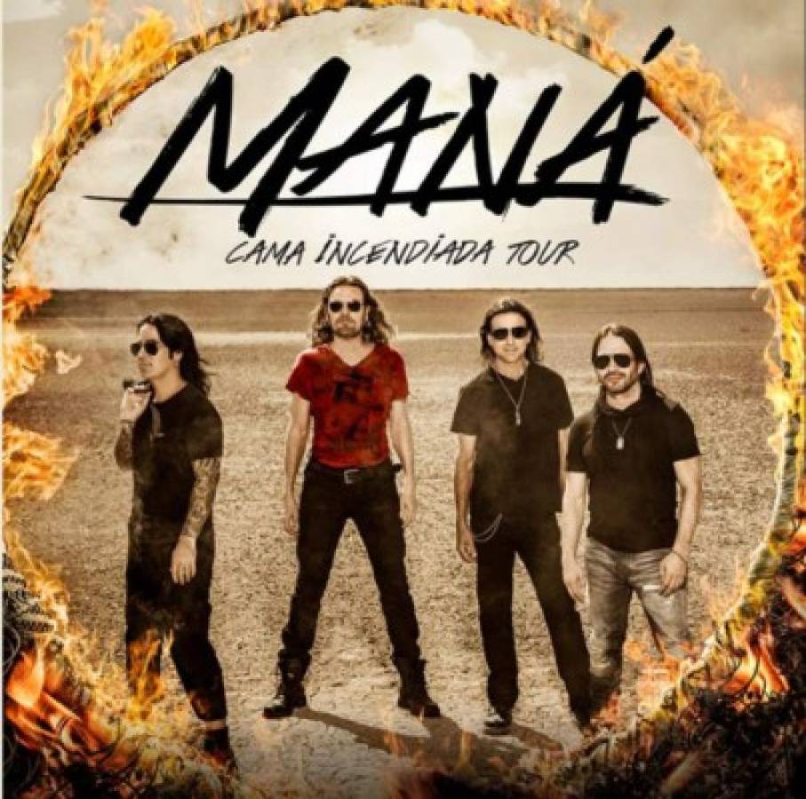 Comparta escenario con la banda de rock Maná