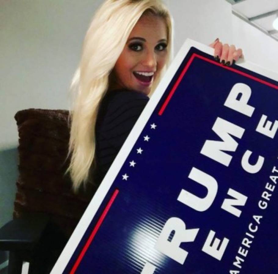 Los videos de Lahren obtienen más visitas que los de la página de Facebook oficial de Donald Trump. Foto Instagram @Tomi Lahren