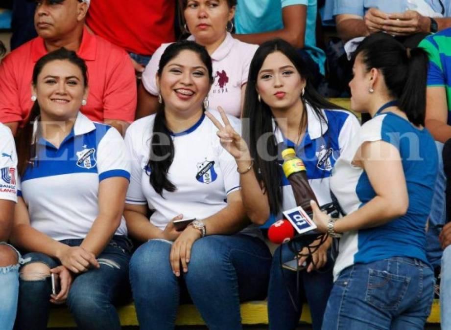 Las catrachas que adornan el estadio Humberto Micheletti con su belleza