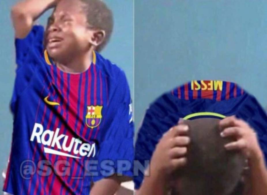 Barcelona humillado y eliminado de la Champions League: aquí los mejores memes