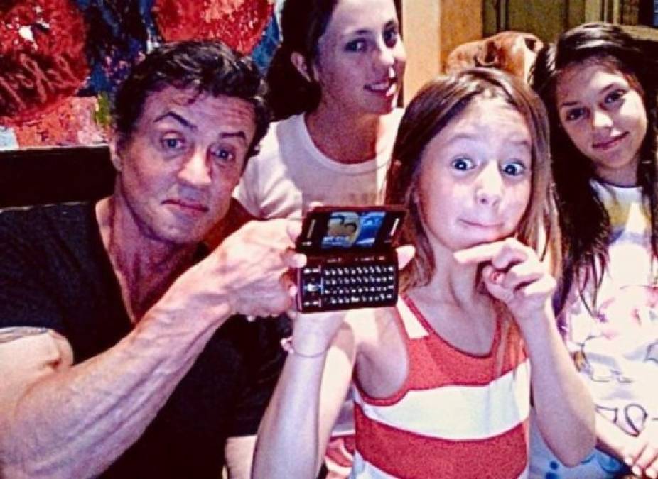 Bellas, famosas y talentosas: Ellas son las hijas de Sylvester Stallone