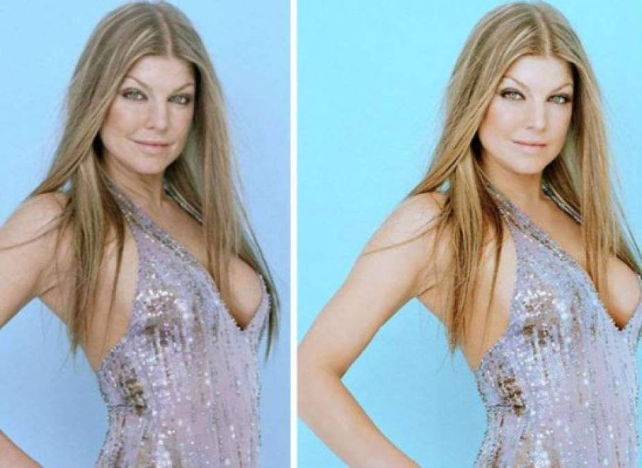 10 celebridades antes y después del Photoshop