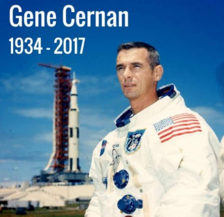 Fallece Gene Cernan, el último hombre que estuvo en la Luna