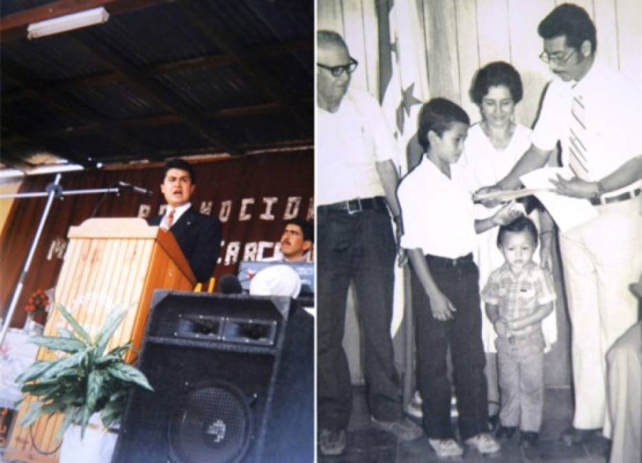 Los líderes políticos de Honduras en su niñez y juventud