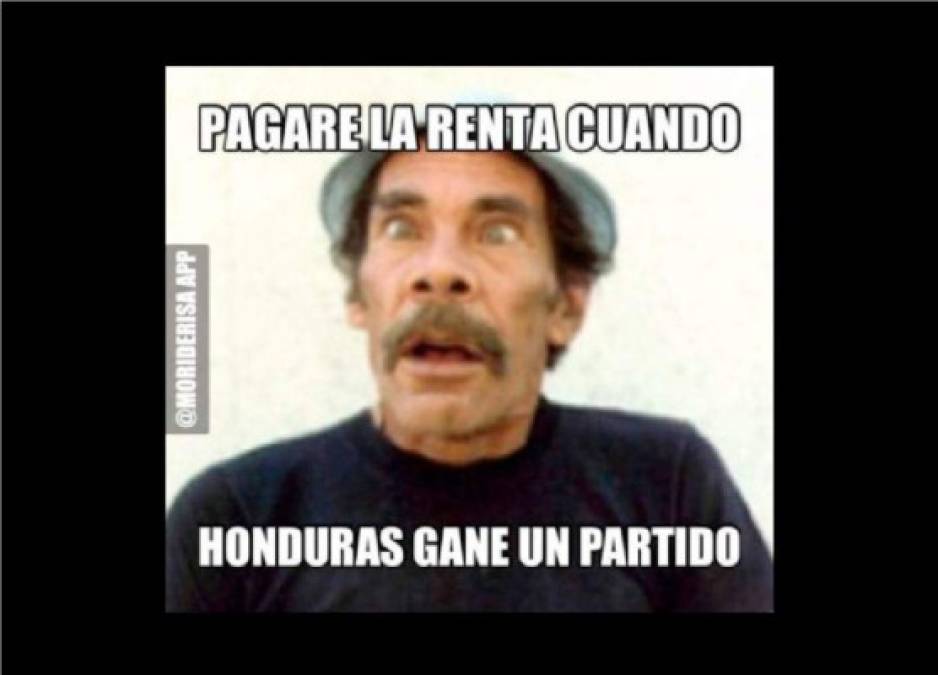 Los ocurrentes memes del partido Honduras contra México