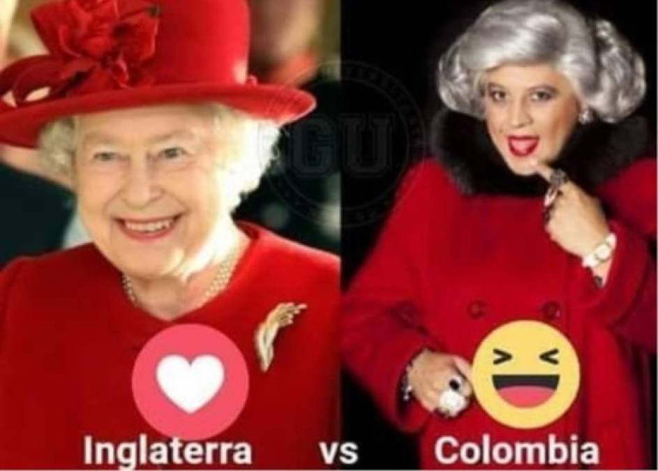 Los dramáticos memes de Colombia e Inglaterra en el Mundial Rusia 2018