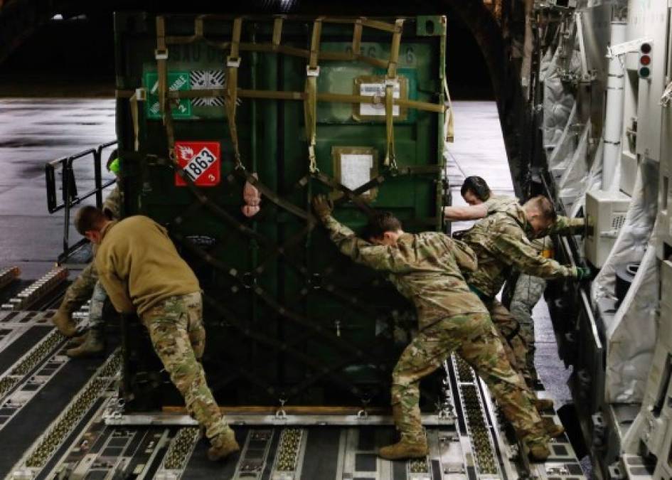 FOTOS: Así se preparan los soldados de EEUU para un posible ataque en Irán