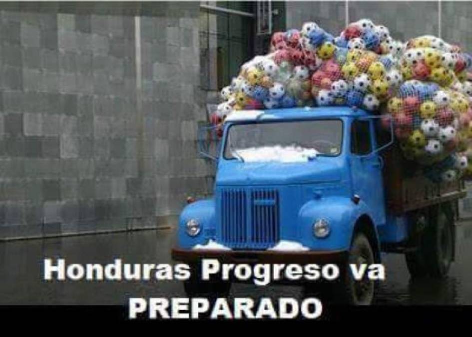 Los divertidos memes que dejó el primer partido de la final entre Honduras de El Progreso y Motagua