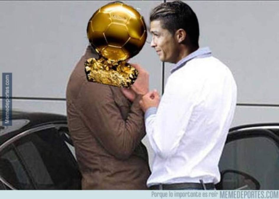 Los mejores memes que nos dejó el quinto Balón de Oro para Cristiano Ronaldo