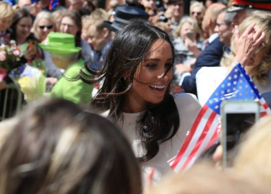 FOTOS: Así vistió Meghan Markle, duquesa de Sussex, en su tercera aparición junto a la reina Isabel II