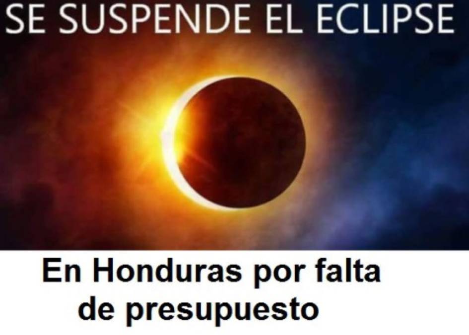 ¡A todo le hallan gracia! Se viralizan memes por el eclipse solar