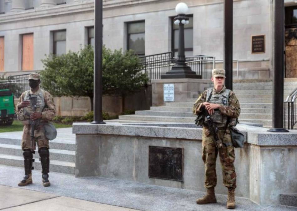 FOTOS: El viaje de Trump a Kenosha, foco de tensiones raciales en EEUU  